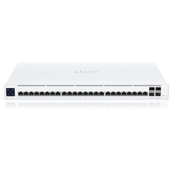 Ubiquiti UISP-S-Pro 24xGbE LAN 16xPoE 4x10G SFP+ port L2 menedzselhető PoE switch