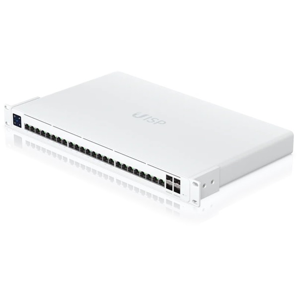 Ubiquiti UISP-S-Pro 24xGbE LAN 16xPoE 4x10G SFP+ port L2 menedzselhető PoE switch