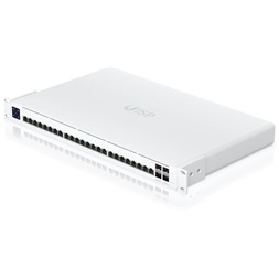 Ubiquiti UISP-S-Pro 24xGbE LAN 16xPoE 4x10G SFP+ port L2 menedzselhető PoE switch