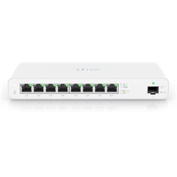 Ubiquiti UISP-S 8xGbE PoE LAN 1xSFP port L2 menedzselhető PoE switch