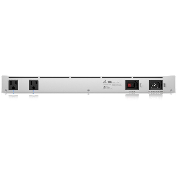 Ubiquiti USW-Mission-Critical 9xGbE LAN 4xPoE+ 4xPoE++ port switch beépített akkumulátorral