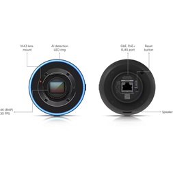 Ubiquiti UVC-AI-DSLR-LD UniFi Protect 8MP nagy távolságú Bullet IP kamera