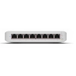 Ubiquiti UniFi USW-Lite-8-PoE 8port GbE LAN 4x PoE+ (52W) L2 menedzselhető switch