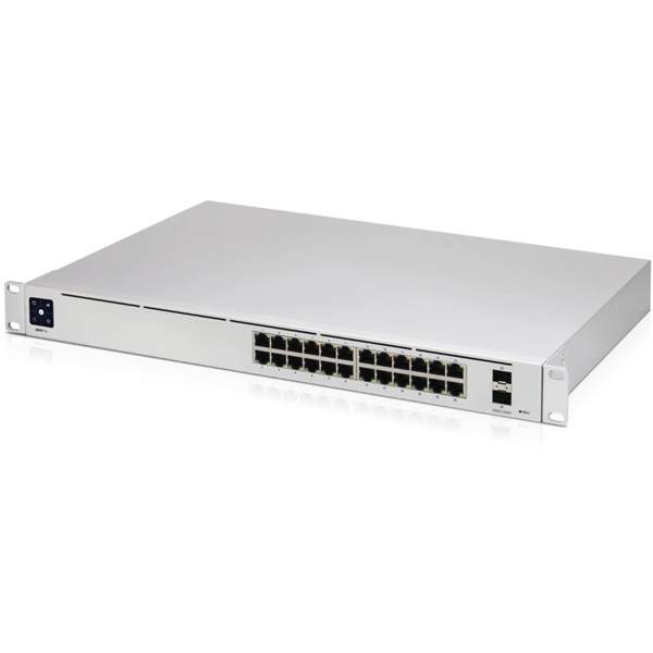 Ubiquiti UniFi USW-PRO-24 Gen2 24port GbE LAN 2xSFP+ port L2 menedzselhető switch