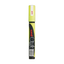 Uni Chalk PWE-5M fluor sárga folyékony krétafilc