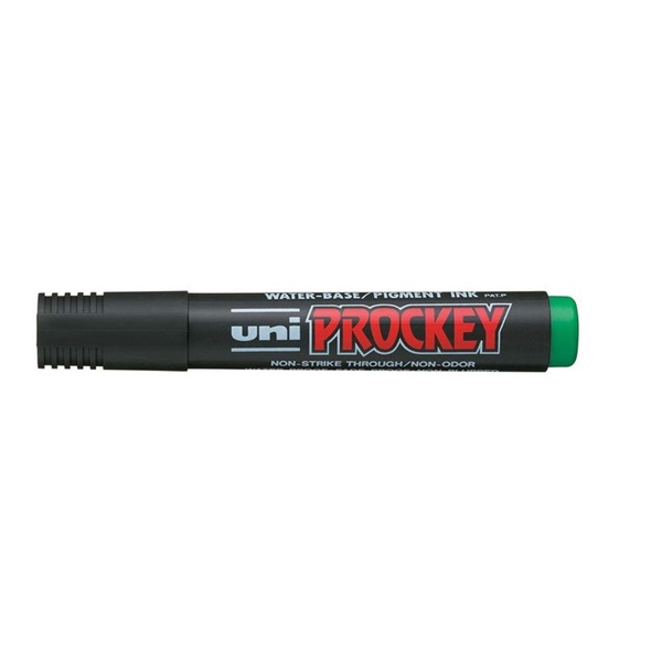 Uni PM-122 Prockey gömb hegyű zöld flipchart marker