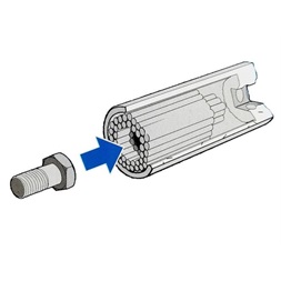 Univerzális dugókulcs + fúrófej csatlakozó (7-19mm)