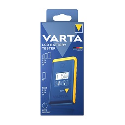 VARTA 893101111 LCD Elem- akku- gombcella teszter