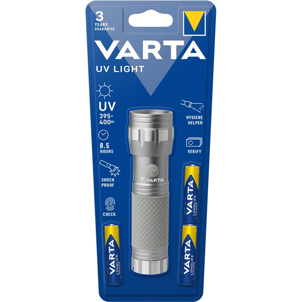 Varta 15638101421 UV LIGHT 3AAA bankjegy-vizsgáló elemlámpa