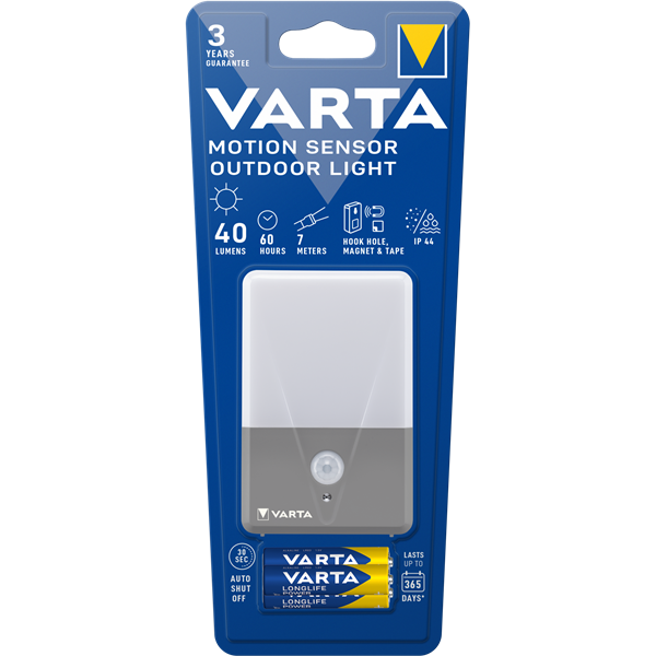 Varta 16634101421 Motion Sensor Ourdoor Light mozgásérzékelős kültéri lámpa