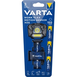 Varta 18648101421 Work Flex Motion H20 szenzoros fejlámpa