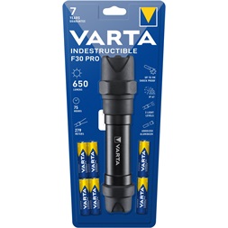 Varta 18714101421 Indestructible F30 Pro/650 lumen/elemlámpa