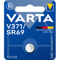 Varta 371101401 V371 ezüst gombelem