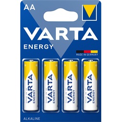 Varta 4106229414 Energy AA (LR6) alkáli ceruza elem 4db/bliszter