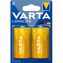 Varta 4120101412 Longlife Góliát D (LR20) alkáli elem 2db/bliszter