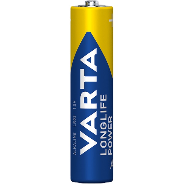 Varta 4903121414 Longlife Power AAA (LR03) alkáli mikro ceruza elem 4db/bliszter