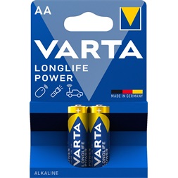 Varta 4906121412 Longlife Power AA (LR6) alkáli ceruza elem 2db/bliszter