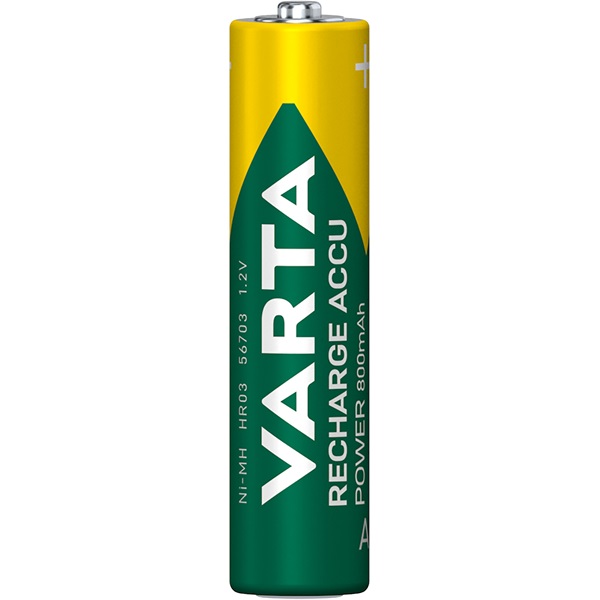 Varta 56703101494 AAA 800mAh NiMh akku 3+1 db/bliszter