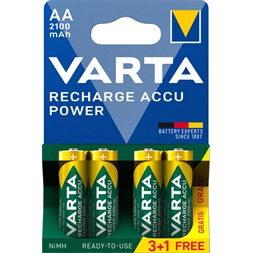 Varta 56706101494 AA 2100mAh NiMh akku 3+1 db/bliszter