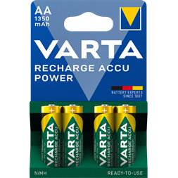 Varta 56746101404 Power AA 1350mAh ceruza akkumulátor 4db/bliszter