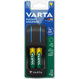 Varta 57642101451 Pocket Töltő+ 4x2100mAh akku