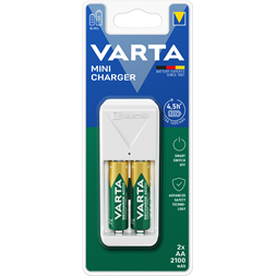 Varta 57656101451 Mini töltő + 2 db AA 2100 mAh akkumulátor