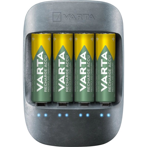 Varta 57680101451 ECO töltő + 4db AA 2100 mAh akkumulátor