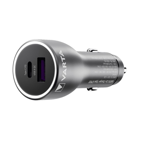 Varta 57933101111 USB Car Charger 45W autós töltő