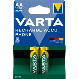 Varta 58399201402 Phone AA 1600mAh ceruza akkumulátor 2db/bliszter