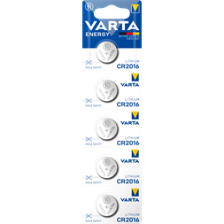 Varta 6016229405 Energy CR2016 lítium gombelem 5db/bliszter