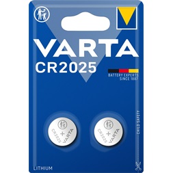 Varta 6025101402 CR2025 lithium gombelem 2db/bliszter