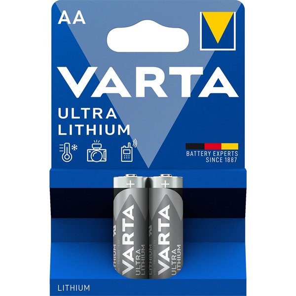 Varta 6106301402 Professional Lithium AA (LR06) ceruza elem 2db/bliszter