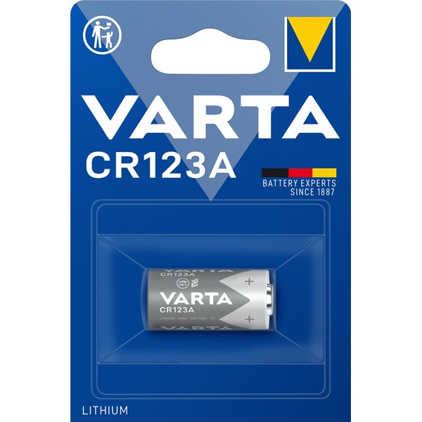 Varta 6205301401 CR123 lithium fotó elem 1db/bliszter