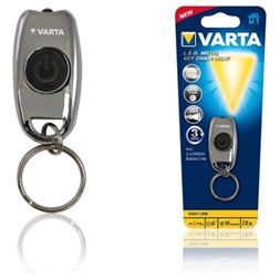 Varta METAL KEY CHAIN LIGHT elemlámpa