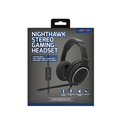 Venom VS2855 Nighthawk fekete gamer headset