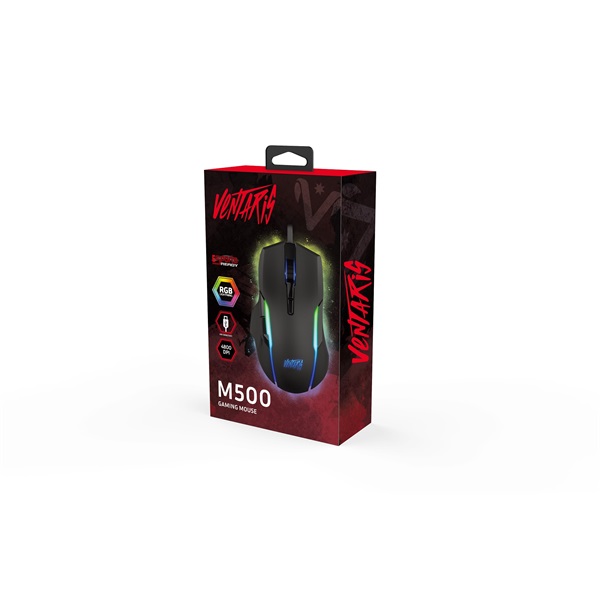 Ventaris M500 RGB gamer egér