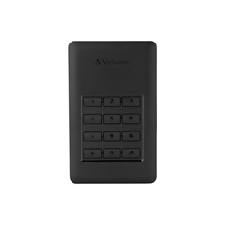 Verbatim 53401 1TB Store `n` Go Secure with Keypad Access külső winchester