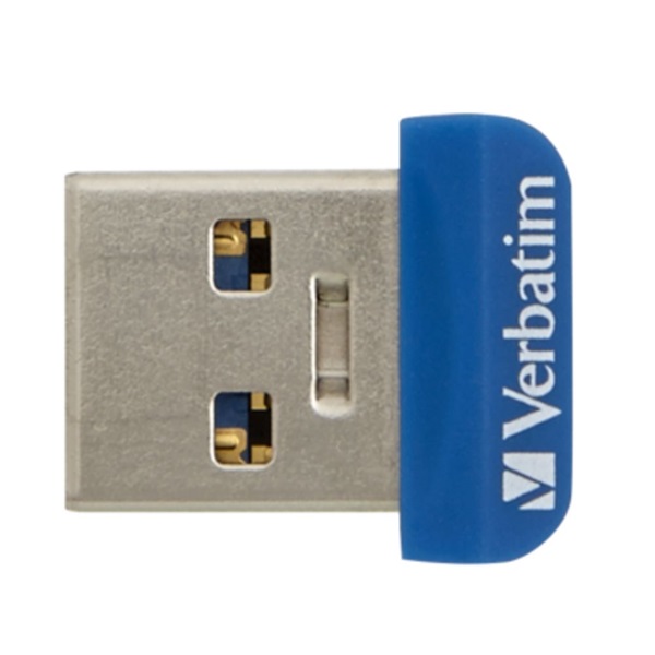 Verbatim 98709 Store `n` Stay 16GB USB 3.0 nano kék Flash Drive