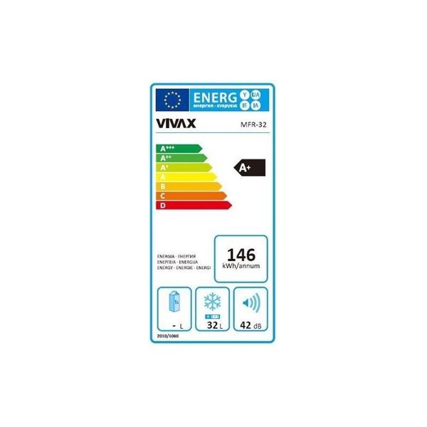 Vivax MFR-32 mini fagyasztószekrény