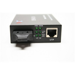 WINTOP WT-8110GSA-11-20-AS SM 100/1000Mbps 20km SC/RJ45 Optikai média konverter