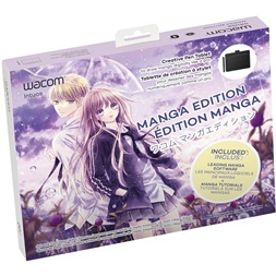 Wacom CTL-4100WLK-M Intuos S Manga Bluetooth digitális rajztábla