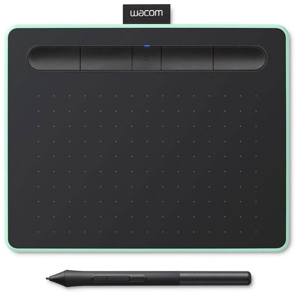 Wacom CTL-4100WLE-N Intuos S pisztácia Bluetooth digitális rajztábla