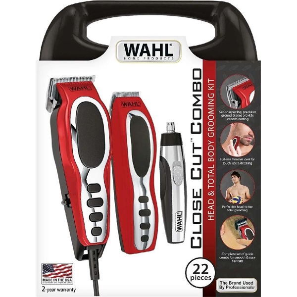 Wahl Color Close Cut combo Red vezetékes hajvágó