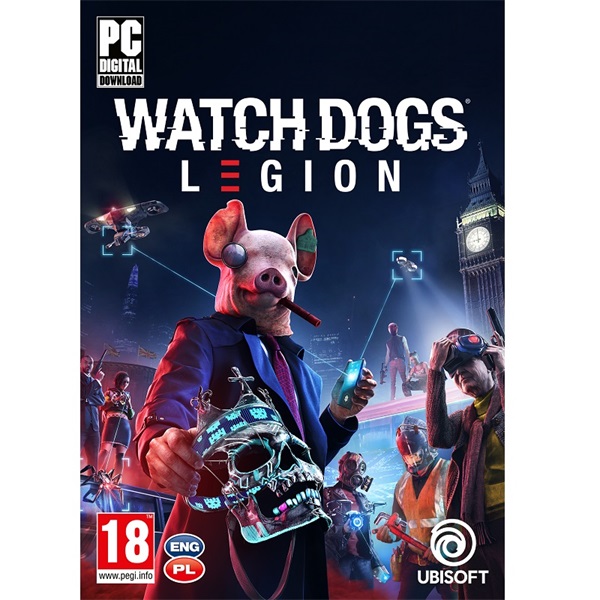 Watch Dogs Legion PC játékszoftver