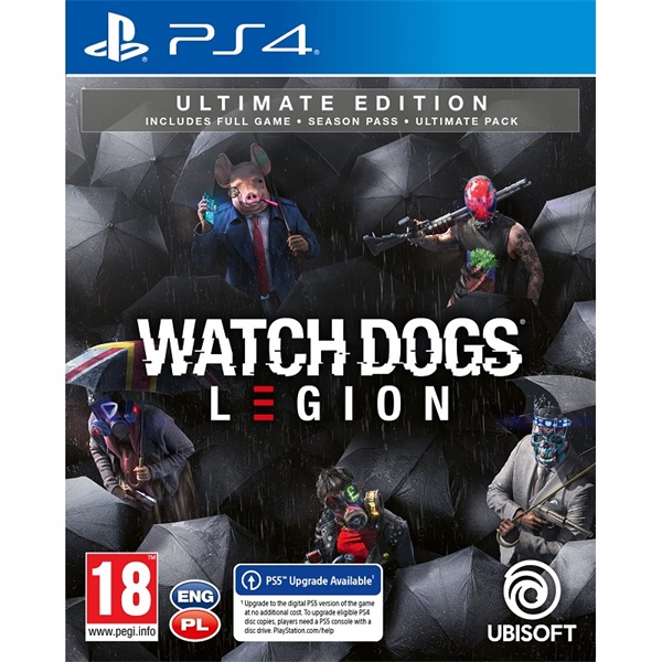 Watch Dogs Legion Ultimate Edition PS4/PS5 játékszoftver