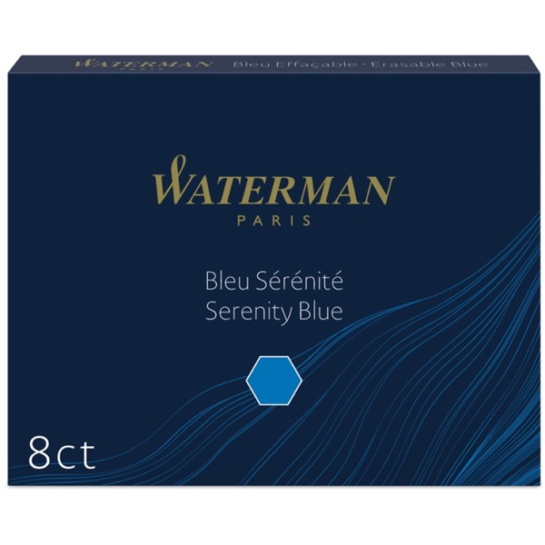 Waterman S0110860 kék tintapatron