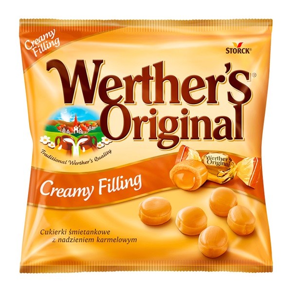 Werther`s Original 80g karamellkrémmel töltött tejszínes cukorka