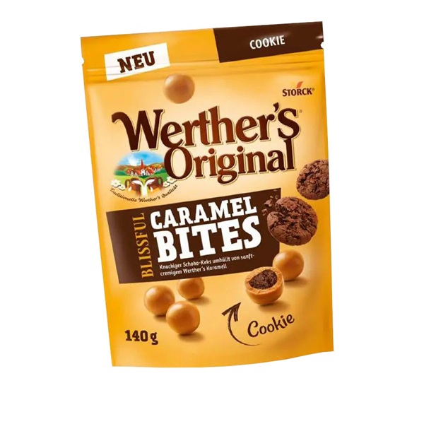 Werther`s Original Caramel Bites 140g keksz