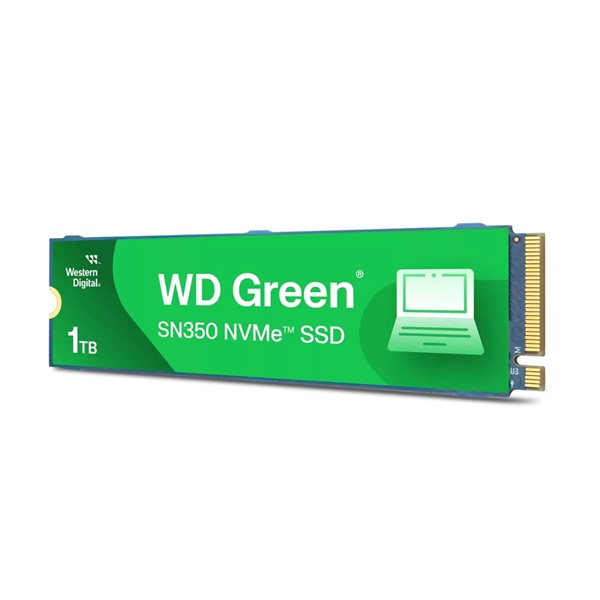 Western Digital 1TB M.2 NVMe 2280 Green SN350 (WDS100T3G0C-00AZL0) SSD