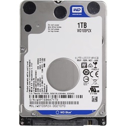 Western Digital 2,5" 1000GB belső SATAIII 5400RPM 128MB Blue WD10SPZX notebook winchester